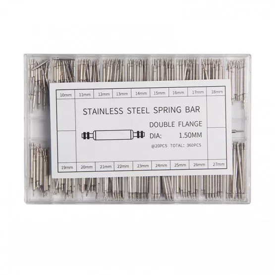 INF Federstifte 10-27 mm und Werkzeuge zur Montage von Uhrenarmbändern