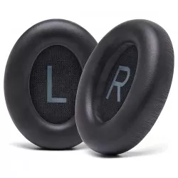 Weiche Ohrpolster Für Soundcore Life Q30 – Ersatz-Pads Aus Proteinleder & Memory-Schaum, Schwarz