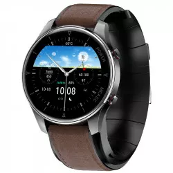 Smartwatch mit Blutsauerstoff- und Blutdruckmessung Braun
