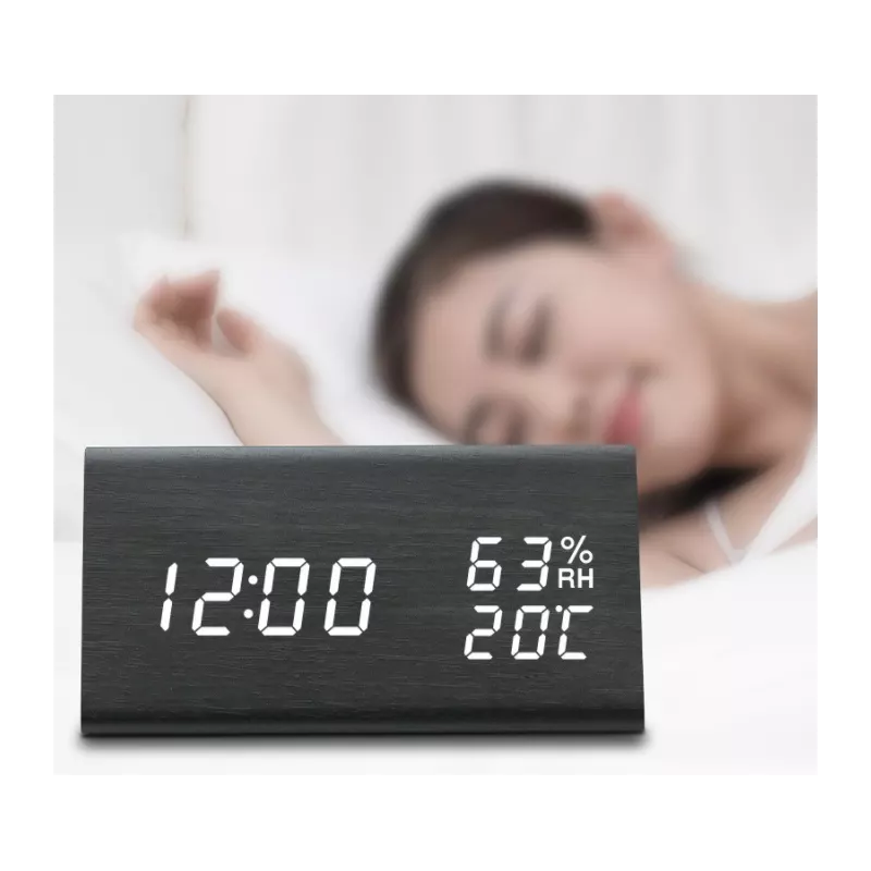 Digitales Schallpegelmessgerät - 30-130 DB Mit Temperatur & Feuchtigkeitsanzeige