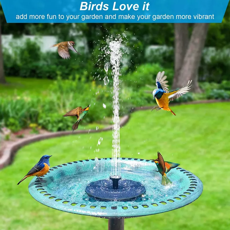 Solar Springbrunnen 13 cm